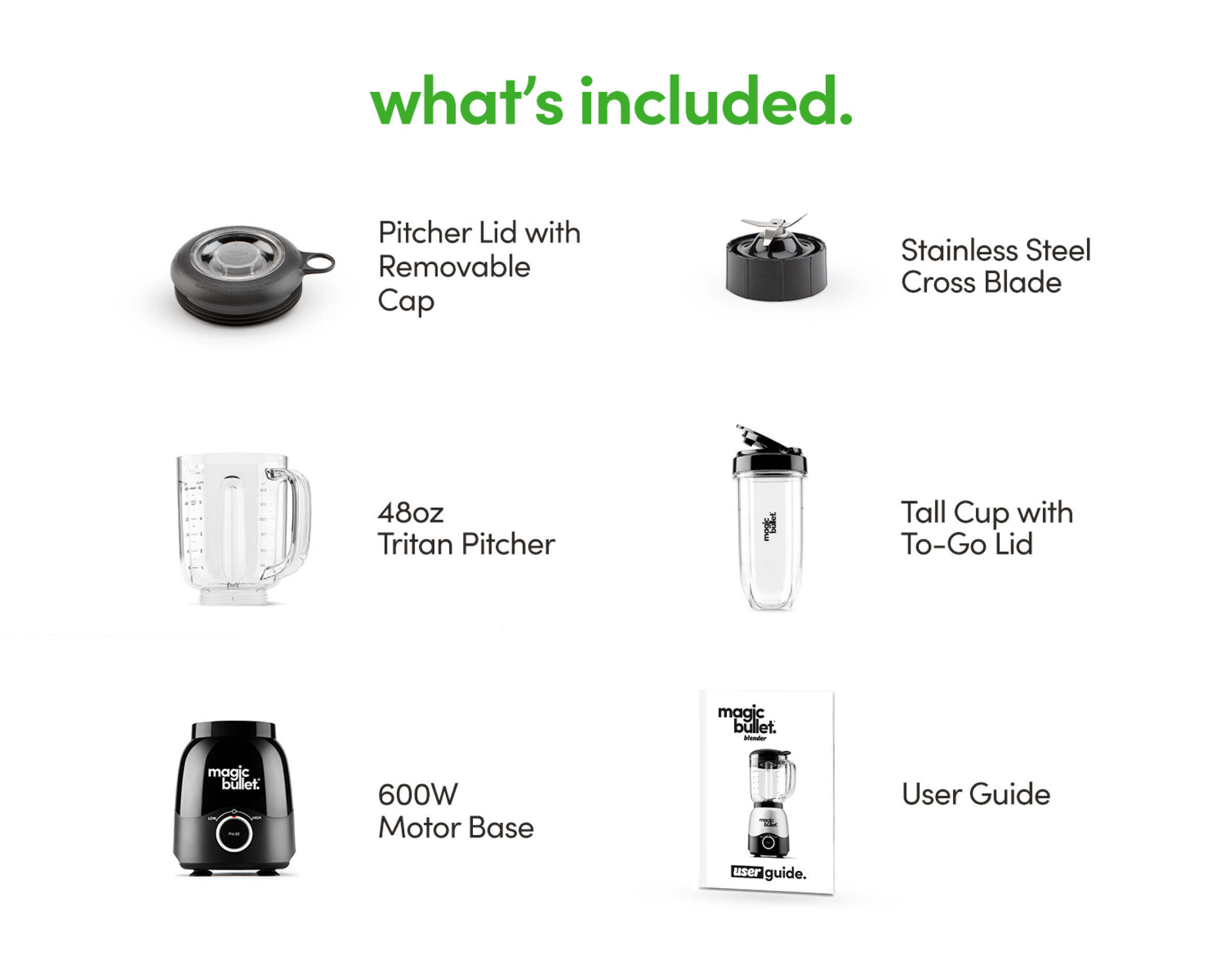 magic bullet full-sized blender